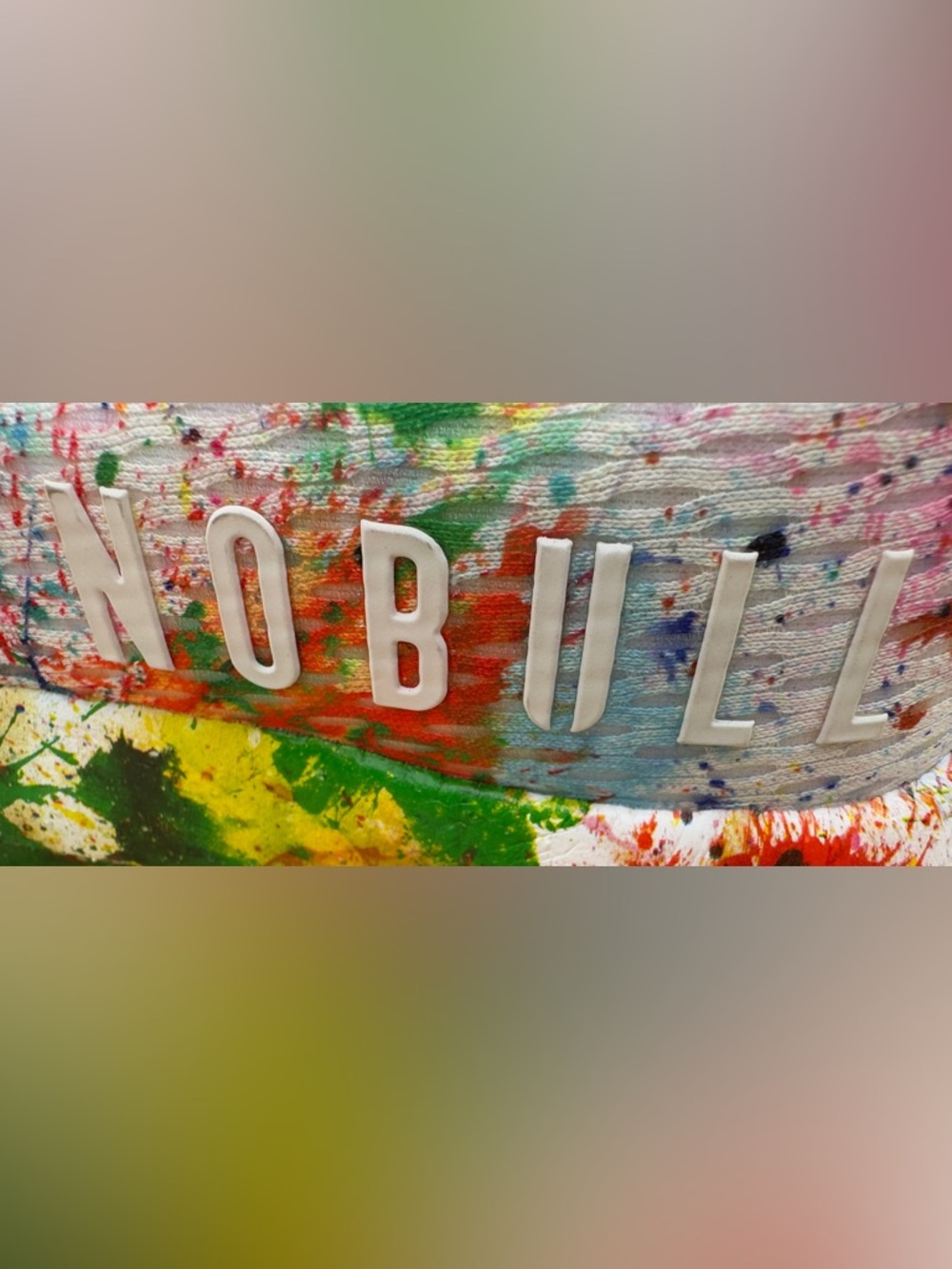 Nobull Project Pride Paint Splatter Running Shoes W Size 11 / Size 9.5 in VGC - Picture 9 of 15